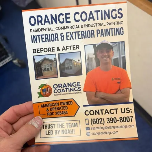 Orange Coatings project photo from Surprise
